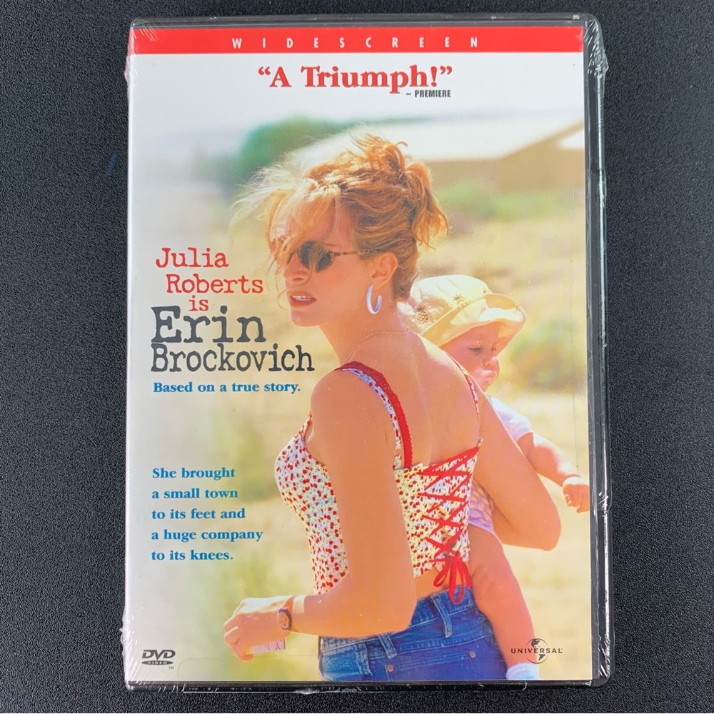Erin Brockovich DVD.